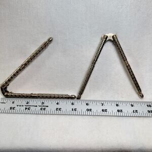 HMQ Seafood Nutcracker Set of 2 Henry Marcus Quackenbush Vintage 1940’s Metal